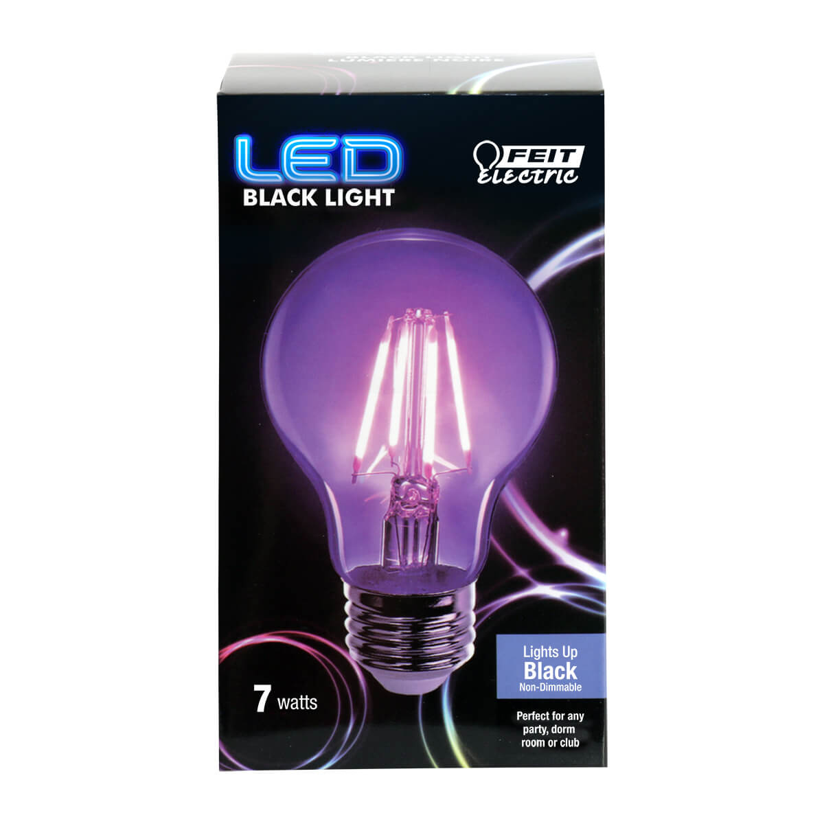 A19 Black Light LED Light Bulb