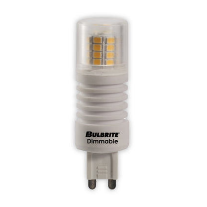 Bulbrite LED5G9/SW/D/L Dimmable LED G9 Bulb, G9 Base, Soft White Finish