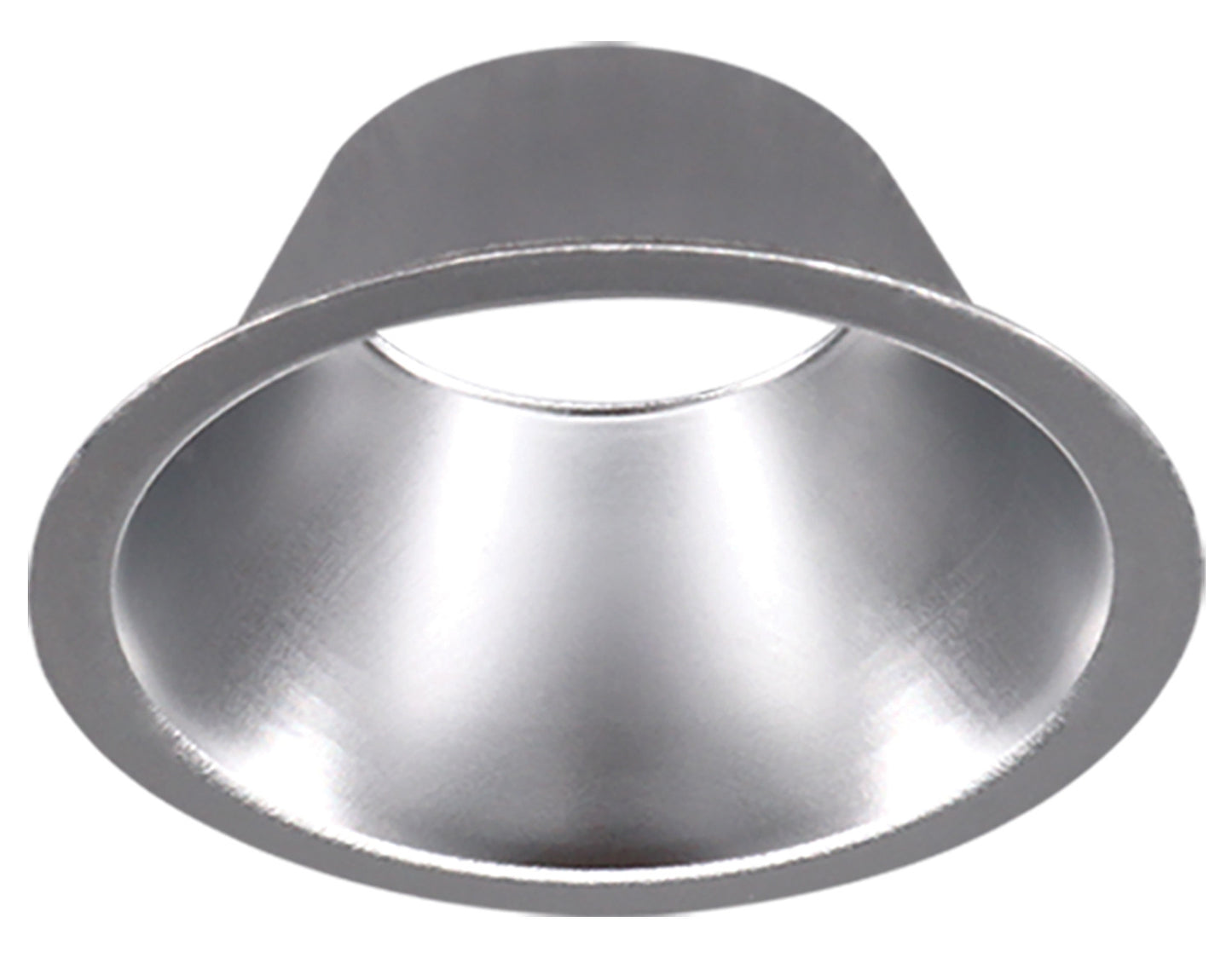 Luxrite 2" Regressed Interchangeable Canless Spotlight Chrome Finish Reflector, Pack of 5 (LR23420)