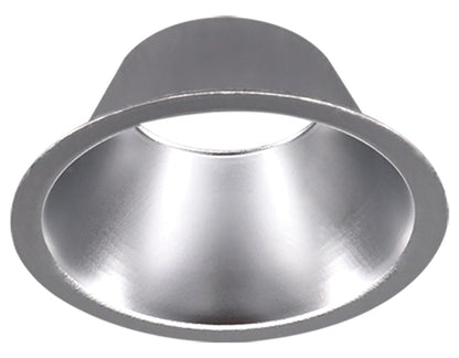 Luxrite 2" Regressed Interchangeable Canless Spotlight Chrome Finish Reflector, Pack of 5 (LR23420)