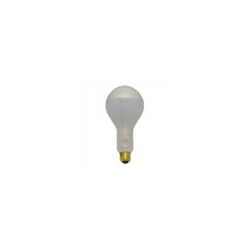 Bulbrite 200PS30F/SB 200 Watt Incandescent Half Chrome PS30 Bulb, Medium Base, Silver Bowl Frost