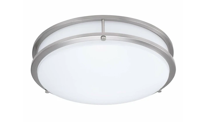 12" LED DOUBLE RING FLUSH MOUNT CEILING LIGHT 16W 5CCT 2700K-6500K