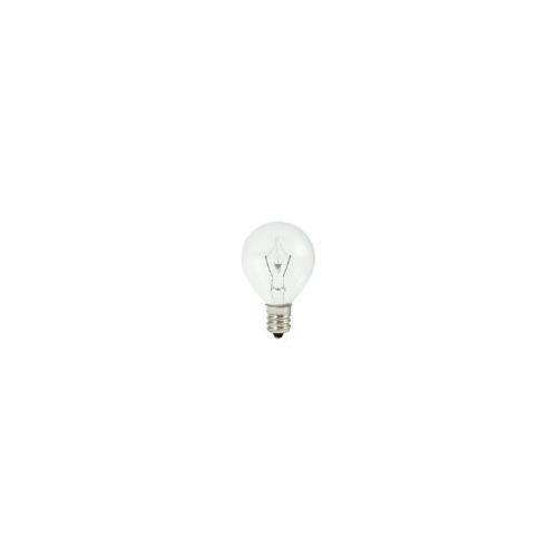 Bulbrite KR15G11CL 15 Watt Dimmable Krypton Krystal Touch Globe G11, Candelabra Base, Clear, 10-Pack
