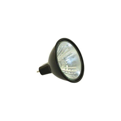 Bulbrite EXZ/BLK 50 Watt Dimmable Halogen MR16 Bulb, Bi-Pin GU5.3 Base, Black