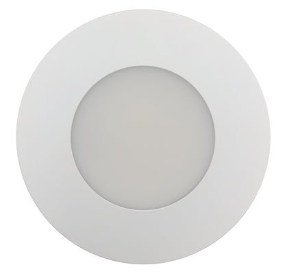 Luxrite LED 4" Magnetic Interchangeable Universal Downlight, 8W, 500 Lumens, Color Selectable - 2700K/3000K/3500K/4000K/5000K, Black Finish, 80 CRI, Dimmable (LR24960)