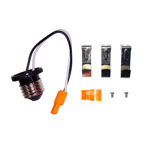 Luxrite Slim Surface Mount Can Adapter 4-5" Slim Adapter, E26 Adapter, Pack of 8 (LR23640)