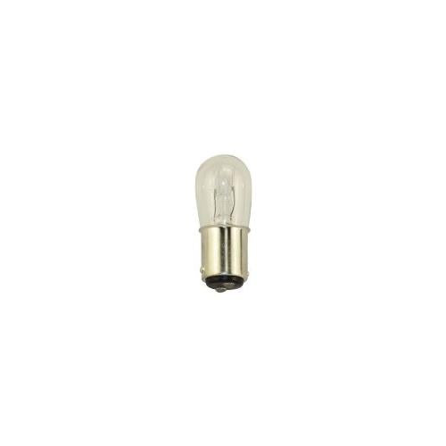 Bulbrite 6S6/DC 6 Watt Sign & Indicator S6 Bulb, Double Contact Bayonet Base, Clear