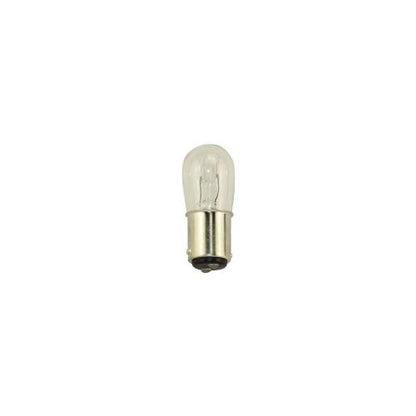 Bulbrite 6S6/DC 6 Watt Sign & Indicator S6 Bulb, Double Contact Bayonet Base, Clear