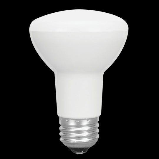 Luxrite LED BR20 Light Bulb, 6.5W, 460 Lumens, 4000K - Cool White, 80 CRI, Frosted White Finish, Dimmable, Pack of 8 (LR31843)