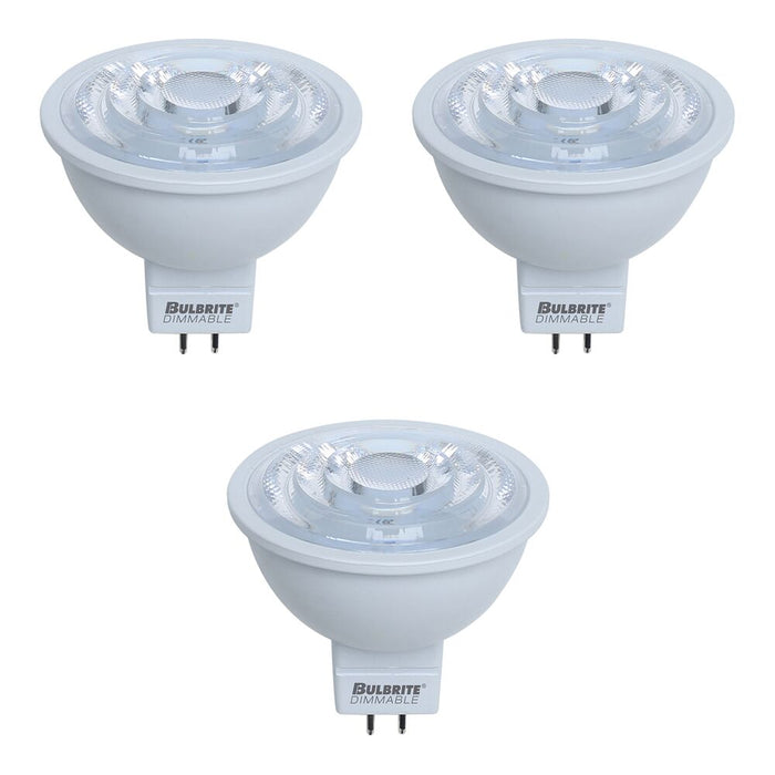 Bulbrite 50 Watt Equivalent Mr16 With Bi Pin Base Gu5.3 Dimmable 3000k 