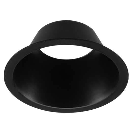 Luxrite 2" Regressed Interchangeable Canless Spotlight Black Finish Reflector (LR23423)