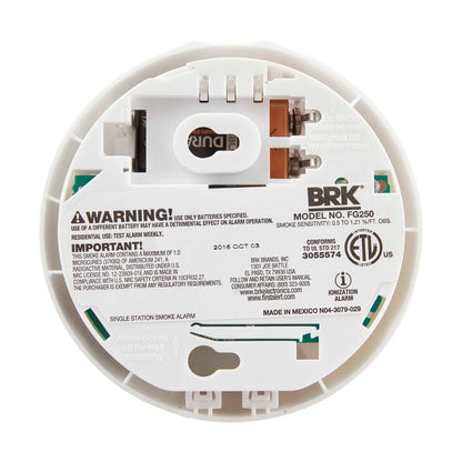 FG250B 9V Battery Smoke Alarm