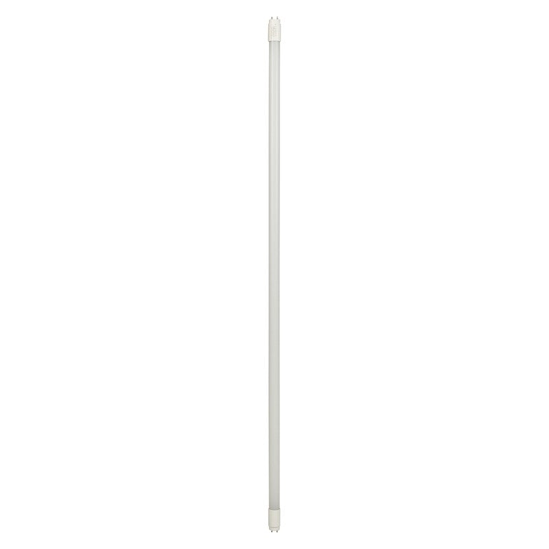 Luxrite LED 4' T8 Universal 18W Shatter Proof Ballast Compatible Light Tube, G13 Base, 2150 Lumens, 3000K - Soft White, 83 CRI, Frosted White Finish, Pack of 5  (LR34180)