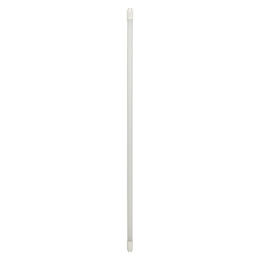Luxrite LED 4' T8 Universal 18W Shatter Proof Ballast Compatible Light Tube, G13 Base, 2150 Lumens, 3000K - Soft White, 83 CRI, Frosted White Finish (LR34180)