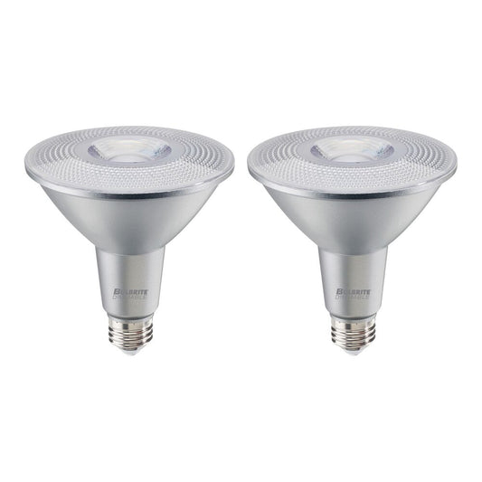 Bulbrite Pack of (2) 15W LED PAR38 3000K General Purpose Bulb