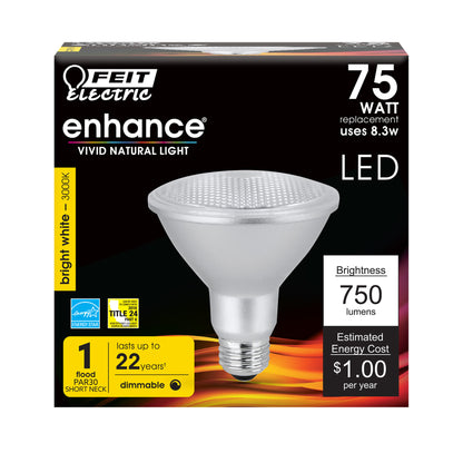 750 Lumen 3000K Dimmable LED PAR30