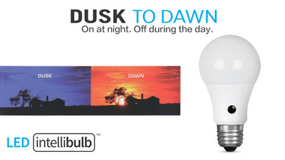 60-Watt Equivalent A19 Soft White Dusk-to-Dawn LED