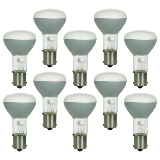 10-Pack Sunlite 20 Watt Elevator Single Contact Base Frost