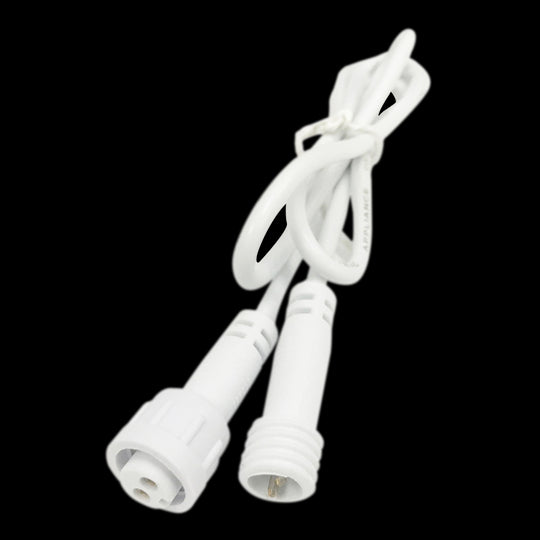 Luxrite 24" Mini Panel Wafer Cable Extender For Canless Wafer Spotlight, Pack of 10 (LR23782)