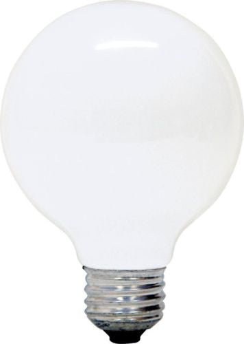 GE 12979-6 G25 Incandescent Soft White Globe Light Bulb, 40-Watt,