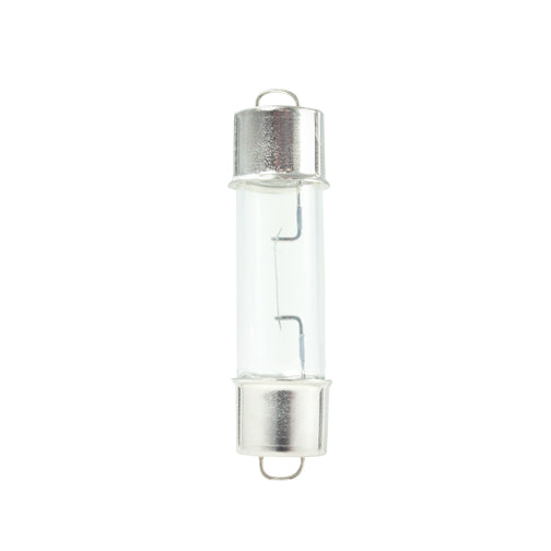 Bulbrite RLC10/12 10 Watt X2000 Dimmable Xenon T3 1/4 Capsule Bulb, Rigid Loop Cap Base, 12 Volt, Clear