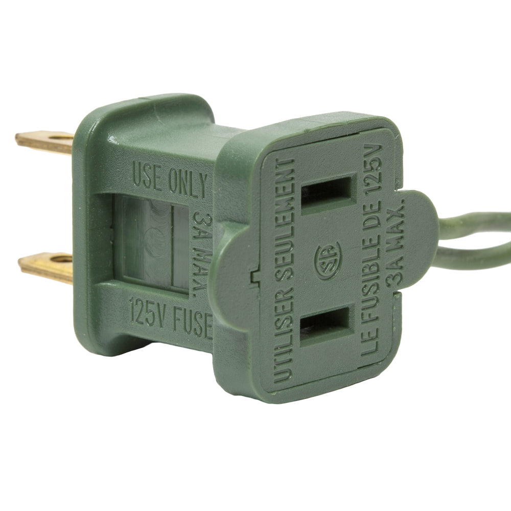 Vickerman 50 Multi-color Dura-lit Mini Light on Green Wire, 37' Christmas Light Strand- 2 Pack