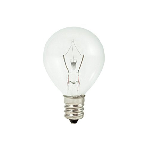 Bulbrite KR40G11CL 40 Watt Krystal Touch Dimmable Krypton G11 Globe Bulb, Candelabra Base, Clear