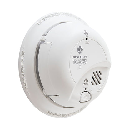 SC9120B HARDWIRED SMOKE AND CARBON MONOXIDE ALARM WITH BATTERY BACKUP