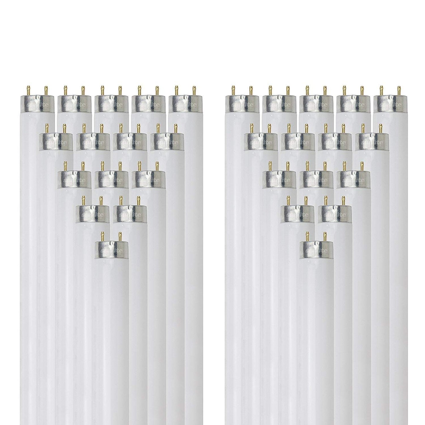 Sunlite F58T8/841 58-watt T8 Linear Fluorescent Lamp with Bi Pin Base, 4100K, 30-Pack