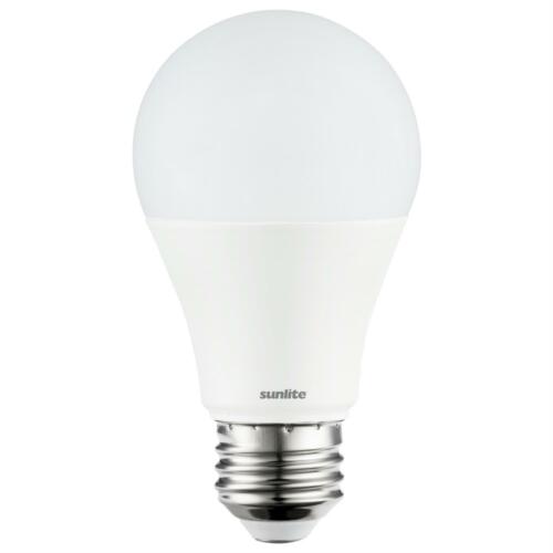 Sunlite 80597-SU LED A19 Super Bright Light Bulb, Dimmable, 14 Watt (100 Watt Equivalent), 1500 Lumens, Medium (E26) Base, UL Listed, 30K - Warm White, Pack of 12