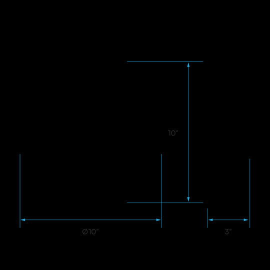 Luxrite LED 10" Double Ring Suface Mount, 14W, 1120 Lumens, Color Selectable - 2700K/3000K/3500K/4000K/5000K, 80 CRI, Chrome Finish, Dimmable, Pack of 2 (LR23280)