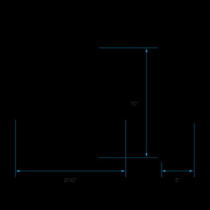 Luxrite LED 10" Double Ring Suface Mount, 14W, 1120 Lumens, Color Selectable - 2700K/3000K/3500K/4000K/5000K, 80 CRI, Chrome Finish, Dimmable, Pack of 2 (LR23280)