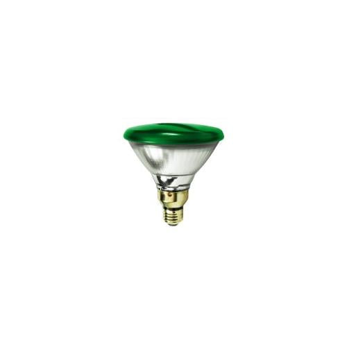 Bulbrite H90PAR38G 90 Watt Dimmable Colored Light Halogen PAR38, Medium Base, Green