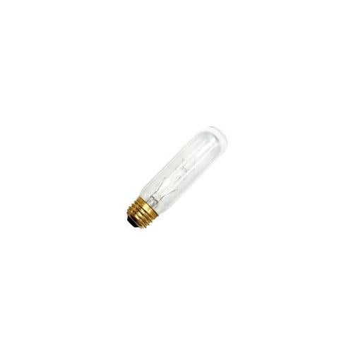 Bulbrite B40T10C 40 Watt Incandescent T10 Tube, Medium Base, Clear