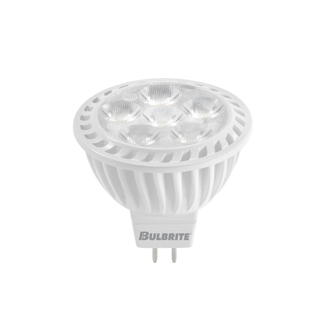 Bulbrite LED7MR16NF/930/D Dimmable LED MR16 Narrow Flood Bulb 7.7W, Clear/Soft White