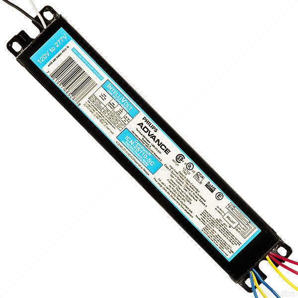 Advance Centium ICN-2S110-SC (2) Lamp - F96T12/HO - 120/277 Volt - Rapid Start - 0.89 Ballast Factor