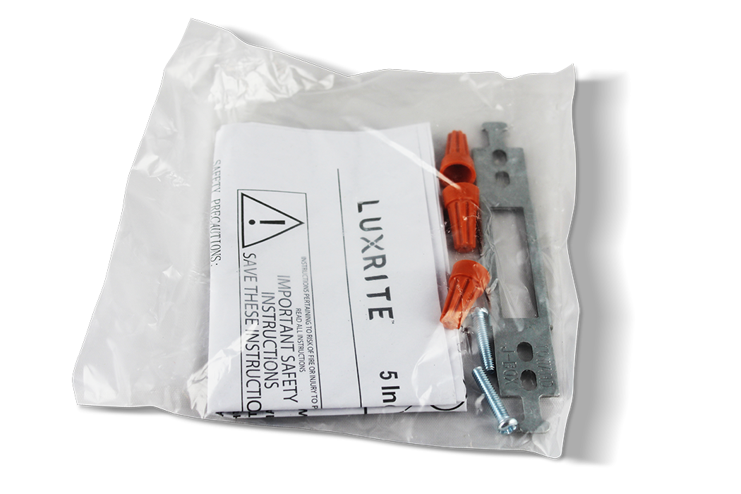 Luxrite Surface Mount LED10/SLIM5/40K/W/RD 4000K Cool White