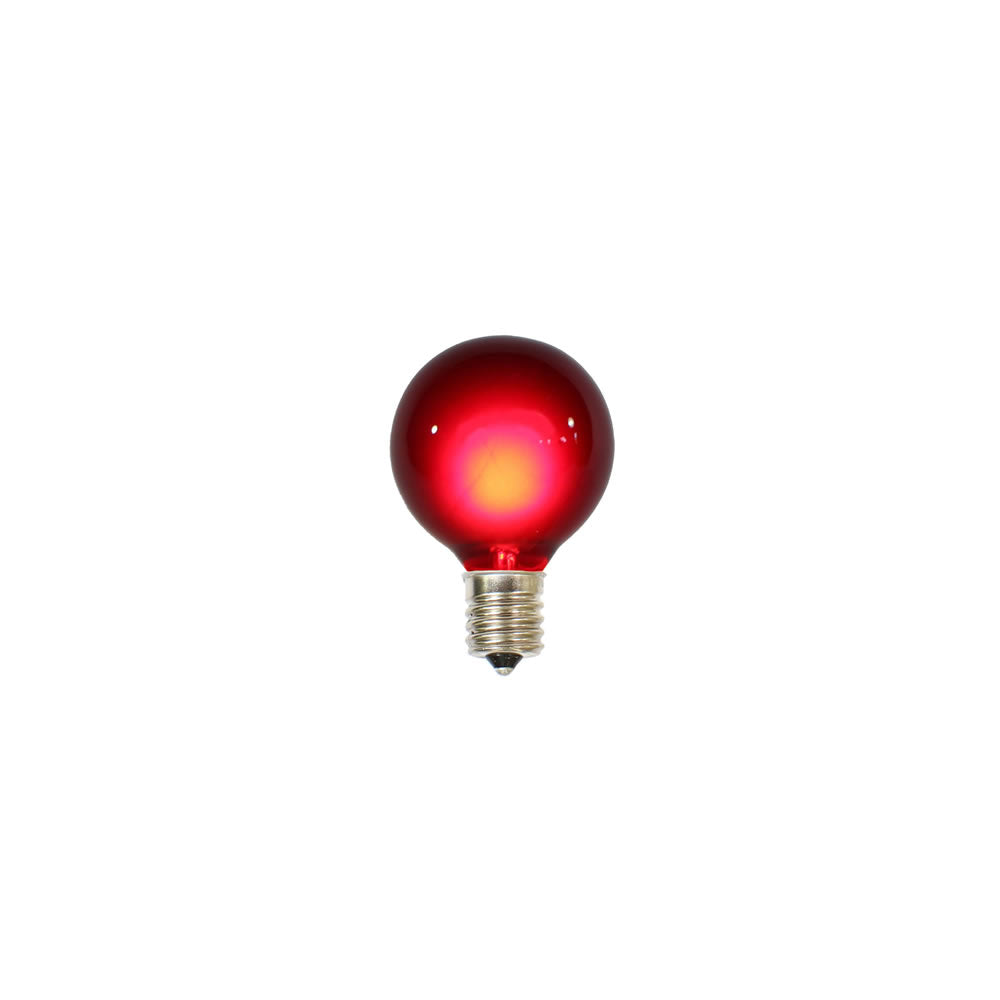 Vickerman Red G50 Replacement Bulb, 30 Pack