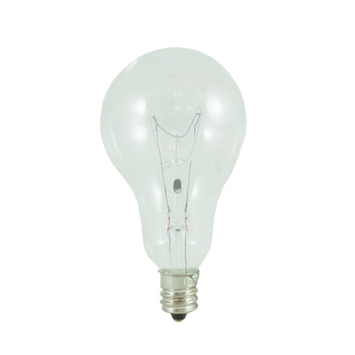 Bulbrite 60A15C/E12 60 Watt Incandescent A15 Fan Light, Candelabra Base, Clear