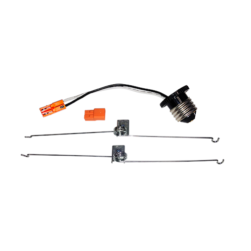 Luxrite Slim Surface Mount Can Adapter 6-7" Slim Adapter, E26 Adapter (LR23645)