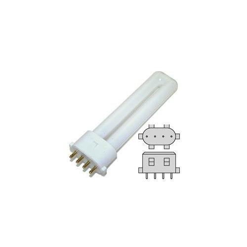 Bulbrite CF13S827/E 13 Watt Dimmable Compact Fluorescent T4 Twin Tube, 4-Pin 2GX7 Base, Warm White