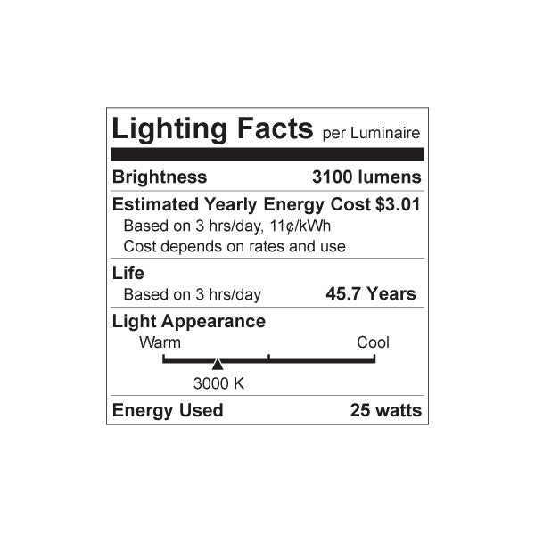 Luxrite Retrofit Tube LED25T5/30K/48/B/2 3000K Soft White