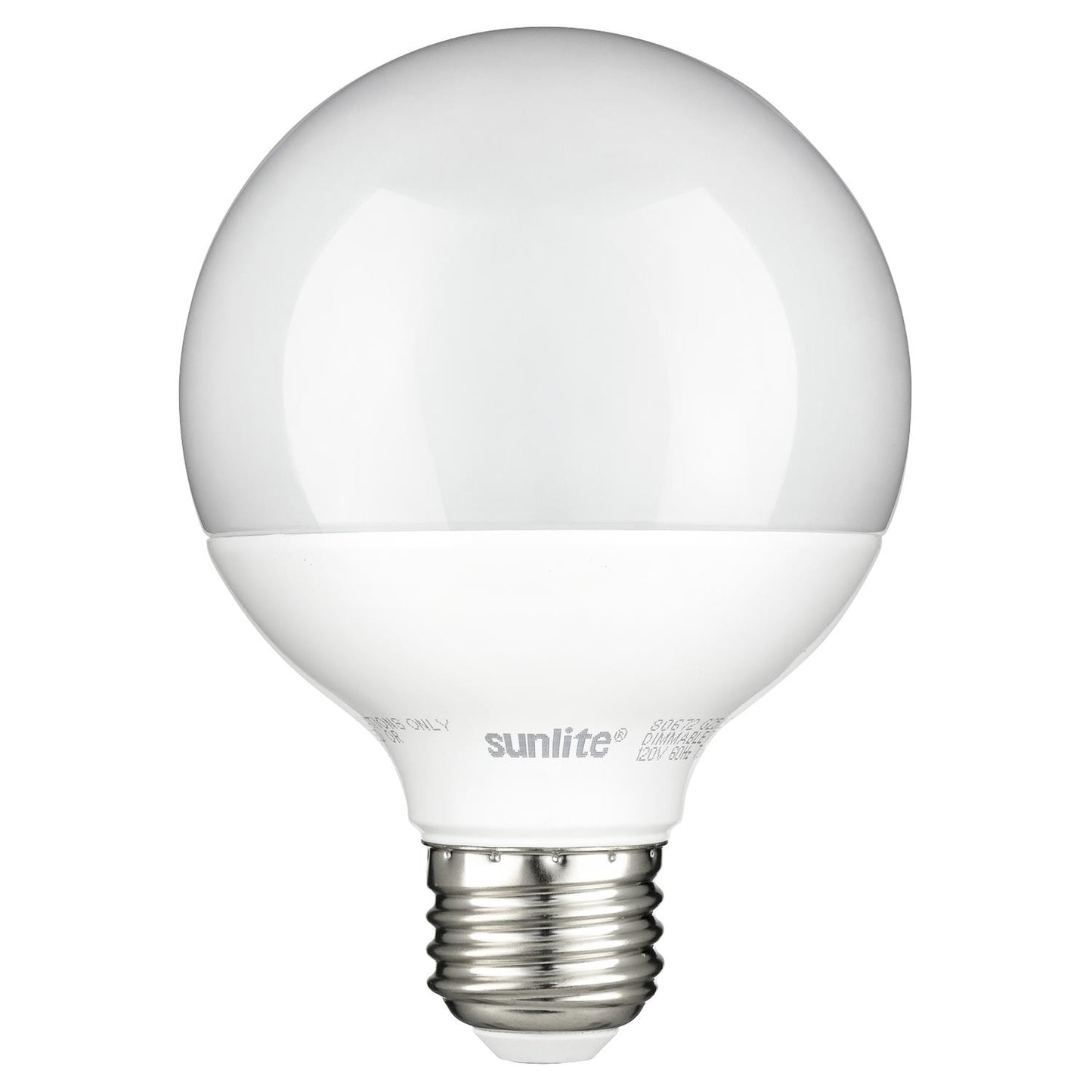 Sunlite 80668-SU LED G25 Globe Light Bulb, 7 Watts (50W Equivalent), Medium Base (E26), 500 Lumen, Frost Finish, 27K - Warm White