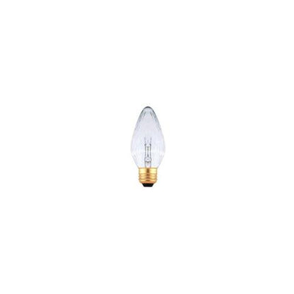 Bulbrite 25F15CL 25 Watt Incandescent F15 Fiesta Bulb, Medium Base, Clear