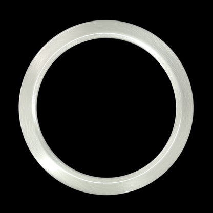 Luxrite Surface Mount 9" Round Slim Brushed Nickel Trim Finish, Pack of 5 (LR23688)