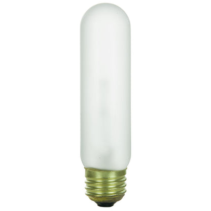 Sunlite 25 Watt T10 Tubular Bulb Medium Base Frost, Pack of 24