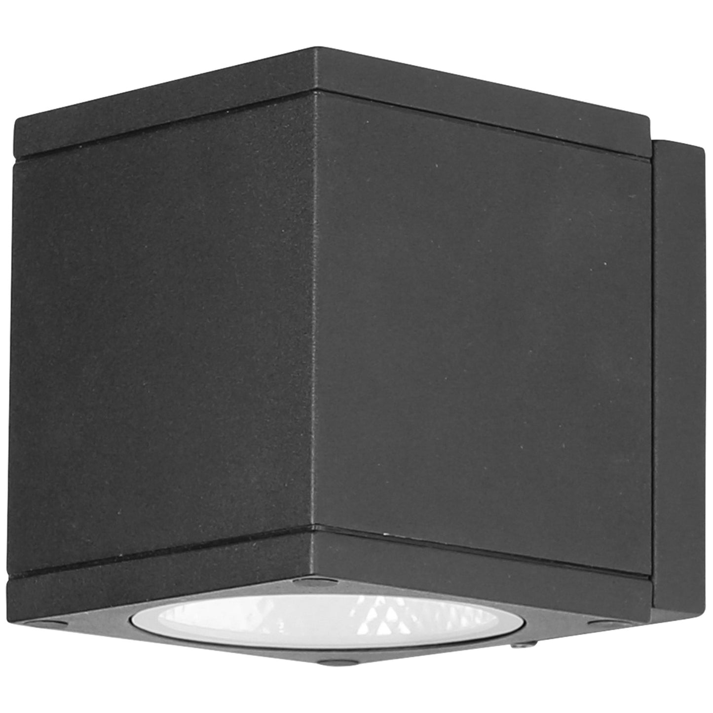 Sunlite 81292 LED Cube Up And Down Outdoor Fixture, 18 Watts, 1300 Lumens, 30k/40k/50k Color Tunable, 80 CRI, ETL Listed, Black, For Residential &amp; Commercial Use