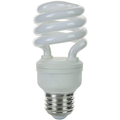 Sunlite 13 Watt Super Mini Spiral Medium Base Cool White (6 Pack)