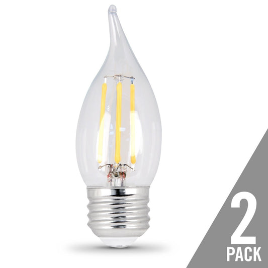 300 Lumen 2700K Dimmable Flame Tip LED