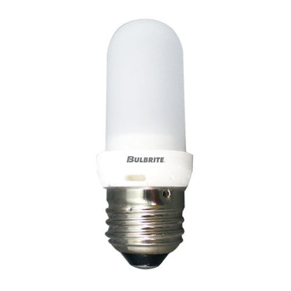 Bulbrite Q75FR/EDT 75 Watt Dimmable Halogen JDD Tubular T8 Bulb, Medium Base, Frost